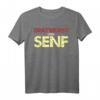 Witziges Bratwurst T-Shirt mit Senf Geschenk – Lustiges Imbiss T-Shirt für Wurst- und Currywurst-Liebhaber, ideal zu Geburtstag, Weihnachten und Fasching