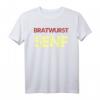 Witziges Bratwurst T-Shirt mit Senf Geschenk – Lustiges Imbiss T-Shirt für Wurst- und Currywurst-Liebhaber, ideal zu Geburtstag, Weihnachten und Fasching