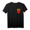Junk Food Fast Food Chips Pommes Frites in einer Tasche T-Shirt – Lustiges, cooles Foodie Geschenk für Pommes- und Junk-Food-Liebhaber