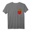Junk Food Fast Food Chips Pommes Frites in einer Tasche T-Shirt – Lustiges, cooles Foodie Geschenk für Pommes- und Junk-Food-Liebhaber