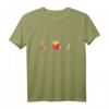 Pommes Frites Herzschlag EKG Team Pommes T-Shirt – Perfektes Geschenk für Pommes-Liebhaber und Fast Food Fans