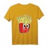 HapPanda Pommes Frites T-Shirt – Lustiges Fast Food Design für Pommes-Liebhaber und Partyfans