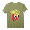 HapPanda Pommes Frites T-Shirt – Lustiges Fast Food Design für Pommes-Liebhaber und Partyfans