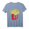 HapPanda Pommes Frites T-Shirt – Lustiges Fast Food Design für Pommes-Liebhaber und Partyfans