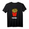 Pommes Tourette T-Shirt | Lustiges T-Shirt zur Aufklärung des Tourette-Syndroms - Geschenkidee für Betroffene & Unterstützer
