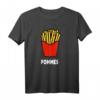 Pommes Tourette T-Shirt | Lustiges T-Shirt zur Aufklärung des Tourette-Syndroms - Geschenkidee für Betroffene & Unterstützer