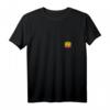 Damen Pommes Frites in der Tasche T-Shirt mit V-Ausschnitt – Lustiges Fast Food Design für Pommes-Liebhaber und Kinder