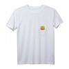 Damen Pommes Frites in der Tasche T-Shirt mit V-Ausschnitt – Lustiges Fast Food Design für Pommes-Liebhaber und Kinder