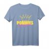 Pommes Prinzessin Frites Fast Food T-Shirt für Frauen – Lustiges Design mit Ketchup & Mayo, ideal für Pommes-Liebhaberinnen und Gastronomiekräfte