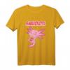 Pommes Fastfood Snaxolotl Snackalotl T-Shirt – Lustiges Aquaristen Geschenk für Süßigkeiten Fans und Naschkatzen