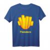 Pommes T-Shirt & Kostüm – Lustige Fritten Verpackung Verkleidung für Fasching, Karneval & Halloween für Kinder und Erwachsene