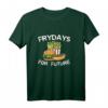 Frydays for Future Burger Hot Dog Pommes Langarmshirt – Lustiges Food-Design für Fastfood-Fans, Trendige Freizeitkleidung