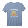 Frydays for Future Burger Hot Dog Pommes Langarmshirt – Lustiges Food-Design für Fastfood-Fans, Trendige Freizeitkleidung