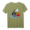 Lustiges Pommes Frites & Haifisch T-Shirt – Perfektes Geschenk für Kinder, Foodies und Haifischliebhaber zu Geburtstagen, Weihnachten & Feiertagen