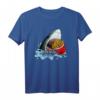 Lustiges Pommes Frites & Haifisch T-Shirt – Perfektes Geschenk für Kinder, Foodies und Haifischliebhaber zu Geburtstagen, Weihnachten & Feiertagen