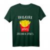 This Girl Loves Pommes Frites - Fast Food Langarmshirt für Pommes-Fans & Feinschmecker, Perfekt für Gastronomie & Imbissbesucher