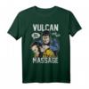 Star Trek The Original Series Vulcan Massage Pop Text Poster T-Shirt – Offiziell lizenziertes Star Trek Merchandise für Trekkies