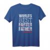 Funny Best Farter Father T-Shirt - Lustiges Geschenk für Papa, Ehemann & Großvater zu Geburtstag, Weihnachten & Vatertag