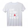 Eat Sleep K Pop Repeat Hand Heart T-Shirt – Perfektes Geschenk für K-Pop Fans, Koreanische Kultur und Hallyu-Enthusiasten