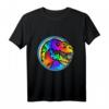 T-Rex Pop Art Design! Süßes und modisches Dinosaurier T-Shirt mit Regenbogen - Perfekt für Dinosaurierfans und Pop Art Liebhaber