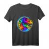 T-Rex Pop Art Design! Süßes und modisches Dinosaurier T-Shirt mit Regenbogen - Perfekt für Dinosaurierfans und Pop Art Liebhaber