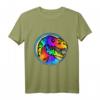 T-Rex Pop Art Design! Süßes und modisches Dinosaurier T-Shirt mit Regenbogen - Perfekt für Dinosaurierfans und Pop Art Liebhaber