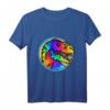 T-Rex Pop Art Design! Süßes und modisches Dinosaurier T-Shirt mit Regenbogen - Perfekt für Dinosaurierfans und Pop Art Liebhaber