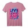 Star Trek Original Series Spock Live Long Color Pop T-Shirt – Offiziell lizenzierte Kult-Science-Fiction Kleidung für Trekkies