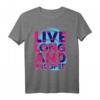 Star Trek Original Series Spock Live Long Color Pop T-Shirt – Offiziell lizenzierte Kult-Science-Fiction Kleidung für Trekkies