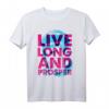 Star Trek Original Series Spock Live Long Color Pop T-Shirt – Offiziell lizenzierte Kult-Science-Fiction Kleidung für Trekkies