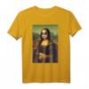 Cooles Lustiges Rocker Mona Lisa Meme T-Shirt - Klassische Kunst im Pop Art Stil, Perfekt als Geschenk für Freunde und Familie