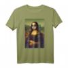 Cooles Lustiges Rocker Mona Lisa Meme T-Shirt - Klassische Kunst im Pop Art Stil, Perfekt als Geschenk für Freunde und Familie