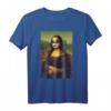 Cooles Lustiges Rocker Mona Lisa Meme T-Shirt - Klassische Kunst im Pop Art Stil, Perfekt als Geschenk für Freunde und Familie