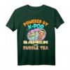 Powered by K-POP Bubble Tea and Ramen Nudeln Noods - Lustiges Foodie T-Shirt für Boba- und Ramen-Liebhaber