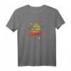 Schmetterlinge Regenbogen T-Shirt für Lebensfreude & Glück – Stylishes Pop Art Design für Freunde, Familie & Kollegen
