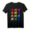 Pudel Liebhaber Hund POP ART Geschenk T-Shirt – Buntes Hundemotiv für Hunde-Fans, Damen, Herren & Kinder