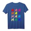 Pudel Liebhaber Hund POP ART Geschenk T-Shirt – Buntes Hundemotiv für Hunde-Fans, Damen, Herren & Kinder
