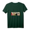 Damen Frauen Whispering - Es Eskaliert Eh - Party Comic Pop Art T-Shirt mit V-Ausschnitt für Bier- und Comic-Fans