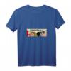 Damen Frauen Whispering - Es Eskaliert Eh - Party Comic Pop Art T-Shirt mit V-Ausschnitt für Bier- und Comic-Fans
