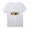 Damen Frauen Whispering - Es Eskaliert Eh - Party Comic Pop Art T-Shirt mit V-Ausschnitt für Bier- und Comic-Fans