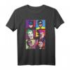 40Geburtstag Classic TV Series Batman Pop Cast T-Shirt – Offiziell lizenziert, nostalgisches Batman-Design für Fans der 1960er Jahre