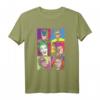 40Geburtstag Classic TV Series Batman Pop Cast T-Shirt – Offiziell lizenziert, nostalgisches Batman-Design für Fans der 1960er Jahre
