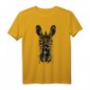 Zebrakopf Tiermotiv T-Shirt Schwarz-Weiß - Lustiges Safari-Design für Tierliebhaber, Freunde & Familie, Perfekt für Geschenke & besondere Anlässe