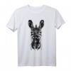 Zebrakopf Tiermotiv T-Shirt Schwarz-Weiß - Lustiges Safari-Design für Tierliebhaber, Freunde & Familie, Perfekt für Geschenke & besondere Anlässe