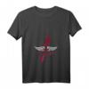 Iggy and the Stooges Lightning Bolt Officially Licensed T-Shirt mit V-Ausschnitt – Klassisches, leichtes Band-Merch für Rockfans