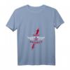 Iggy and the Stooges Lightning Bolt Officially Licensed T-Shirt mit V-Ausschnitt – Klassisches, leichtes Band-Merch für Rockfans
