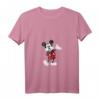 HapPanda Mickey Mouse Geometric Body Foot Pop Hand Out T-Shirt mit V-Ausschnitt – Offiziell lizenzierte Geburtstagskleidung