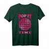 Popit Kinder Push Pop Fidget Toy TIME Geschenk T-Shirt – Trendiges Spielzeug für Kinder zu Weihnachten & Geburtstag