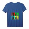 Damen T-Shirt zum HapPanda mit Belgian Tervuren Hundemotiv - V-Ausschnitt, Kunst und Hundeliebe