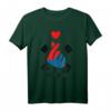 Saranghae K-POP Finger Herz T-Shirt - Koreanisches Love Design mit Flagge, Perfektes Geschenk für K-POP und K-Drama Fans